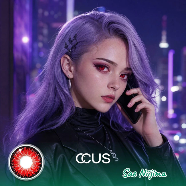 PERSONA : Sae Niijima Cosplay Contact Lenses