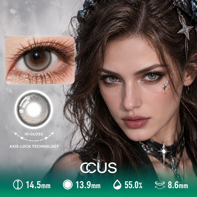 Phantom Grey Contact Lenses