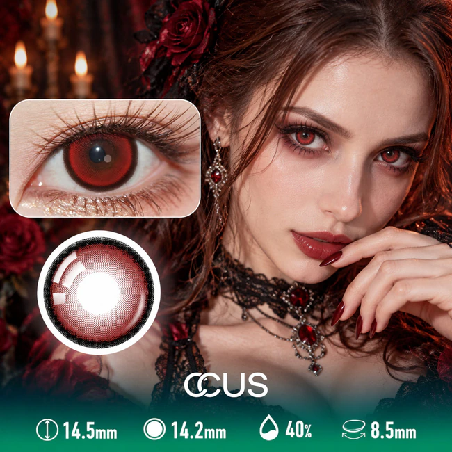 Phantom Nightmare Red Contact Lenses