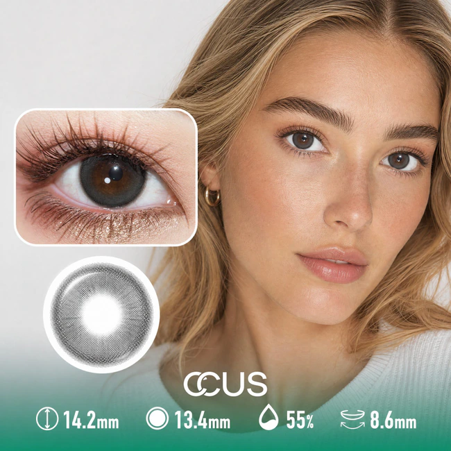 Provence Moon Black Contact Lenses