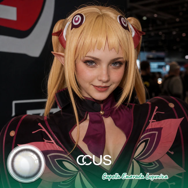 Re : Capella Emerada Lugunica Cosplay Contact Lenses
