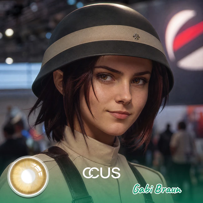 AOT : Gabi Braun Cosplay Contact Lenses