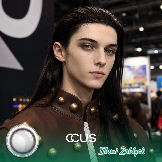 HXH : Illumi Zoldyck Cosplay Contact Lenses