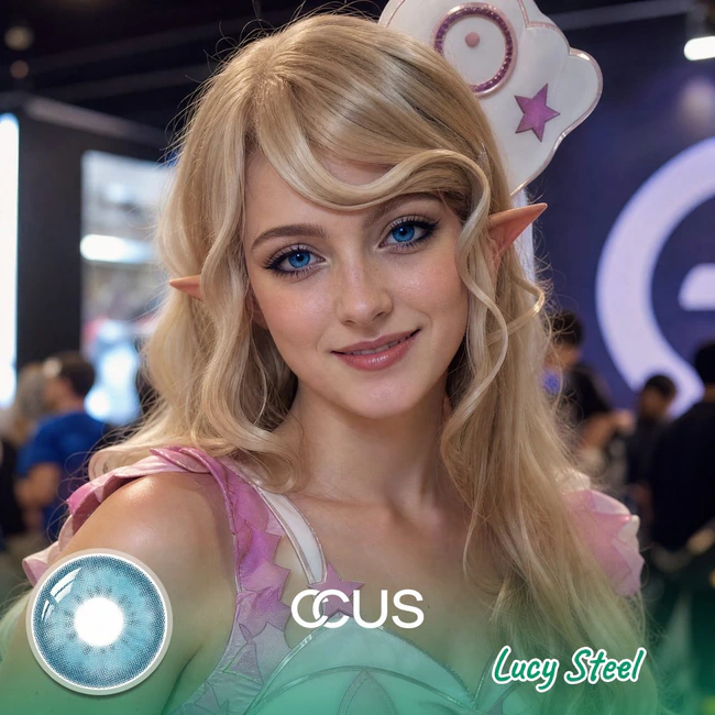 JOJO : Lucy Steel Cosplay Contact Lenses