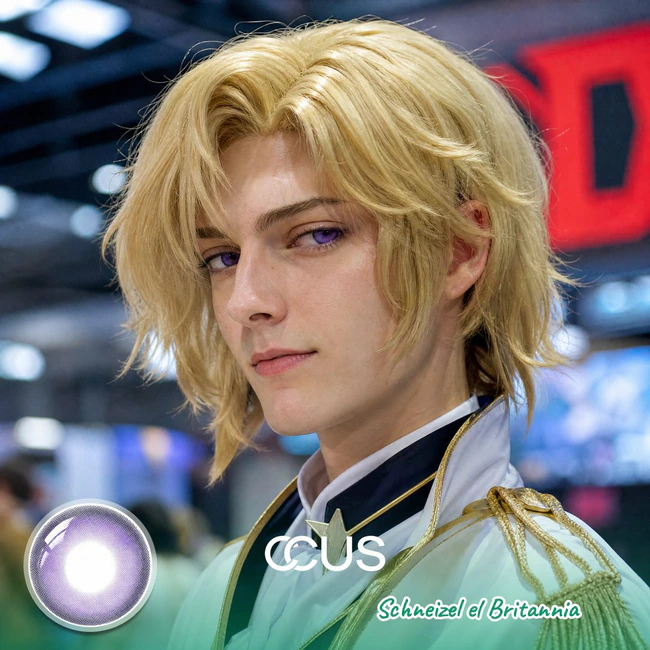 CG : Schneizel el Britannia Cosplay Contact Lenses