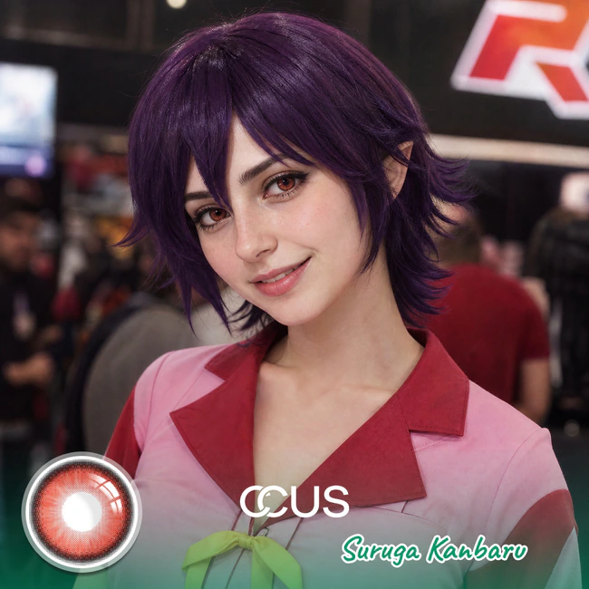 MONO : Suruga Kanbaru Cosplay Contact Lenses
