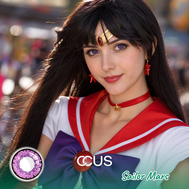 Sailor Mars Cosplay Contact Lenses
