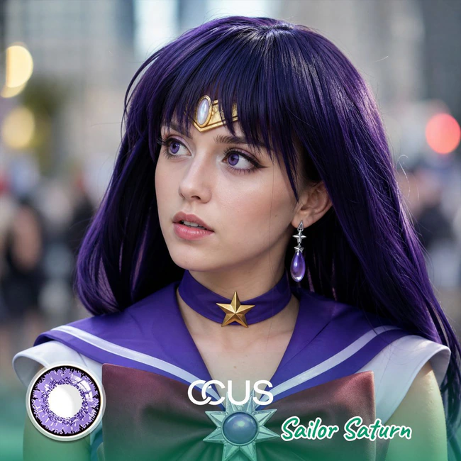 Sailor Saturn Cosplay Contact Lenses