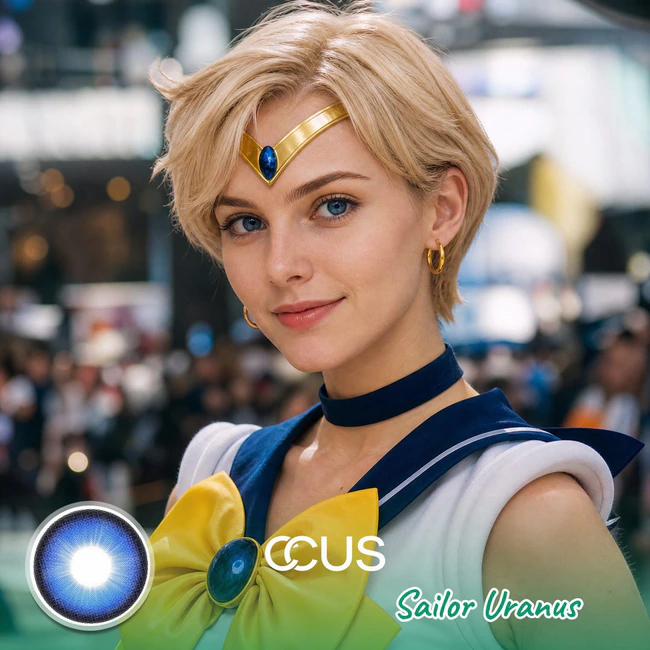Sailor Uranus Cosplay Contact Lenses
