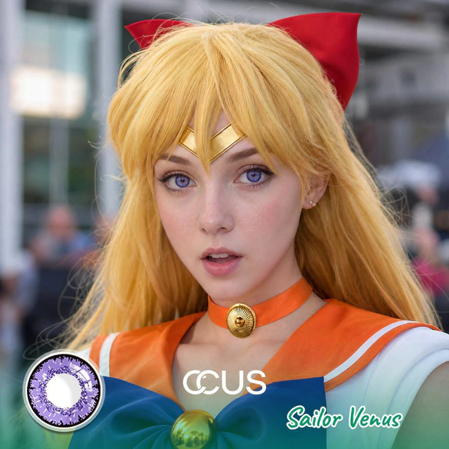 Sailor Venus Cosplay Contact Lenses