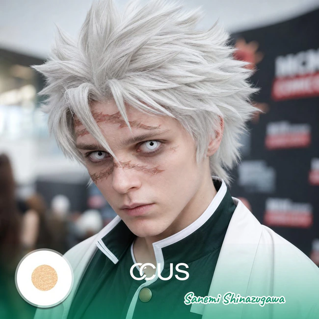 Sanemi Shinazugawa Cosplay Contact Lenses