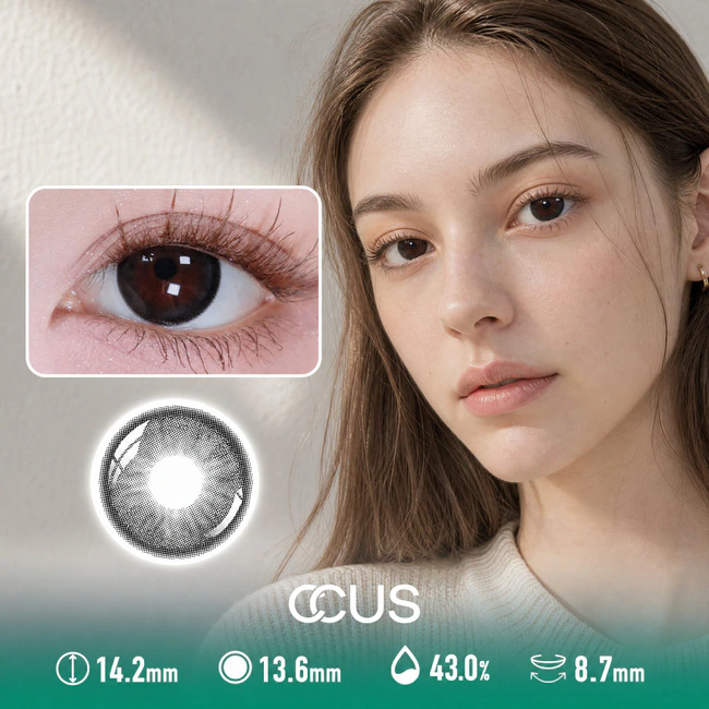 September Umber Brown Contact Lenses