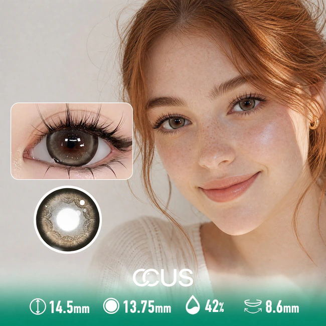 Teddy Caramel Brown Contact Lenses