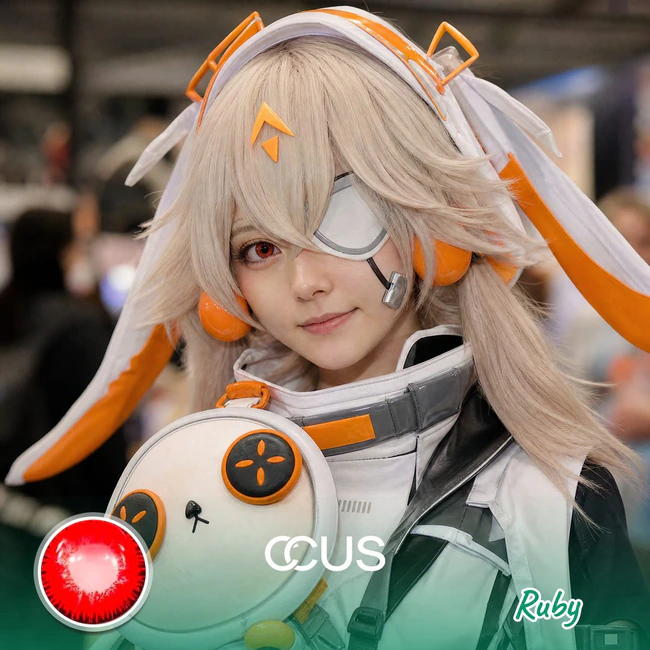 TOF : Ruby Cosplay Contact Lenses