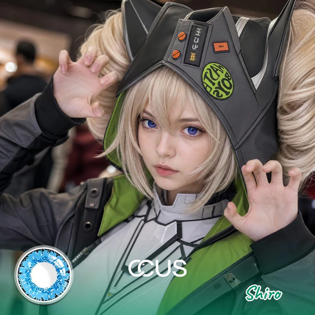 TOF : Shiro Cosplay Contact Lenses