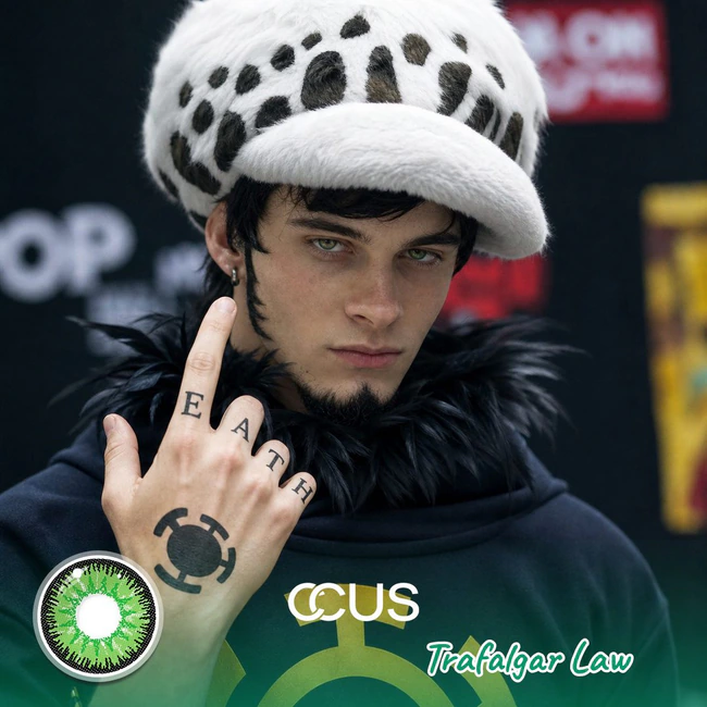 Trafalgar Law Cosplay Contact Lenses