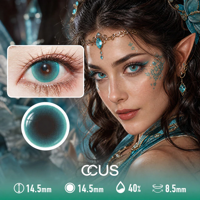 Twilight Green Contact Lenses