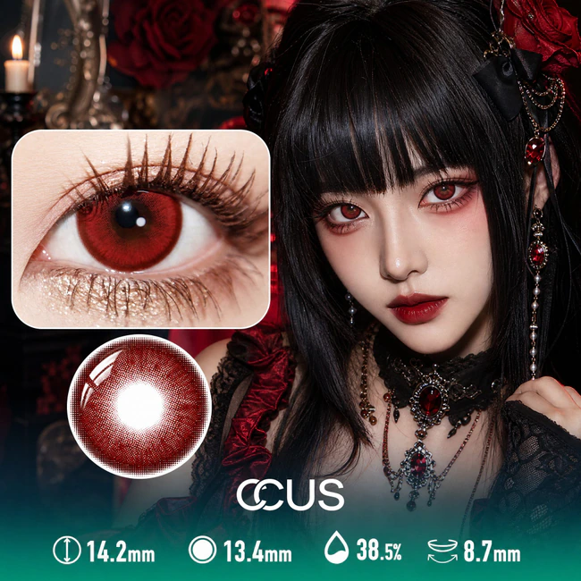 Twilight Red Contact Lenses
