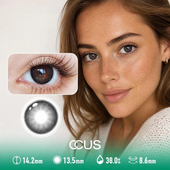 Vienna Storm Black Contact Lenses