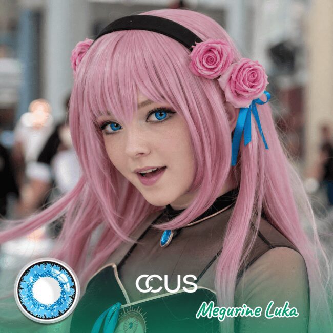 Vocaloid: Megurine Luka Cosplay Contact Lenses