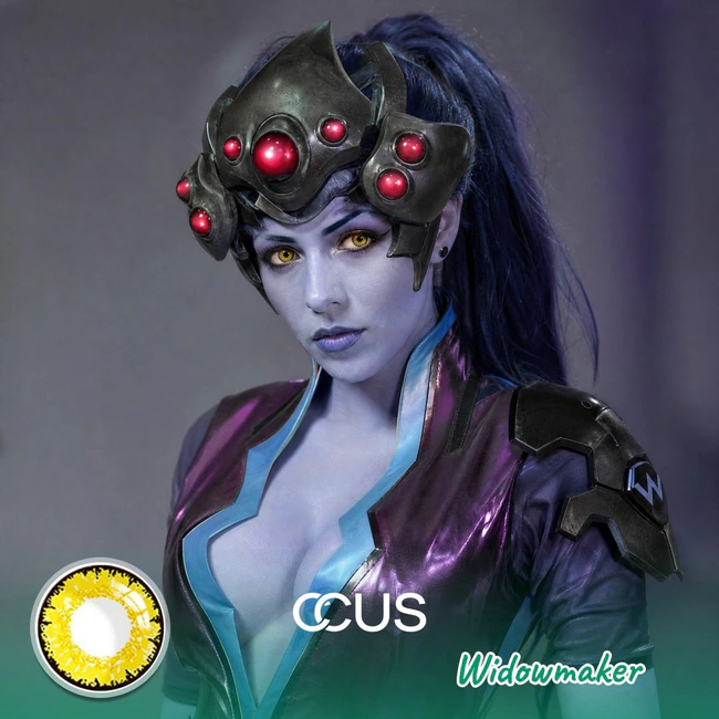 OW : Widowmaker Cosplay Contact Lenses