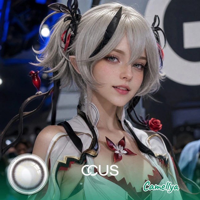 WuWa : Camellya Cosplay Contact Lenses