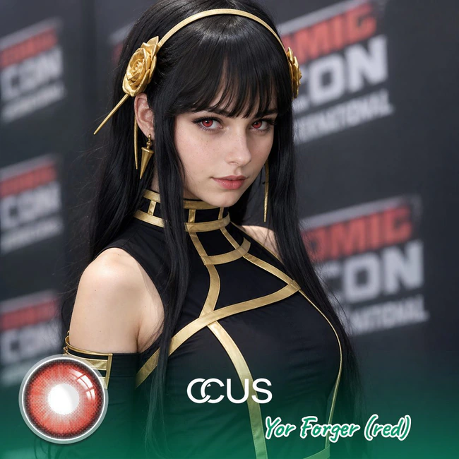 Yor Forger Cosplay Contact Lenses – Red