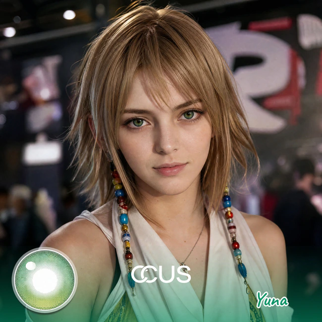 Yuna Cosplay Contact Lenses