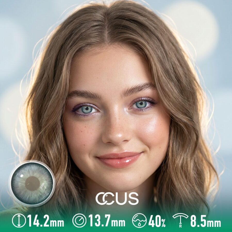 Seafoam Aura Green Colored Contacts - image 1