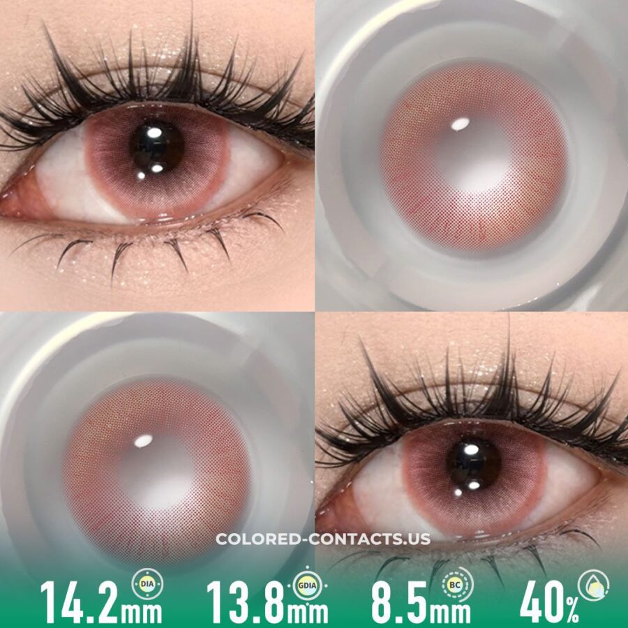 Candy Pink Colored Contacts - image 1