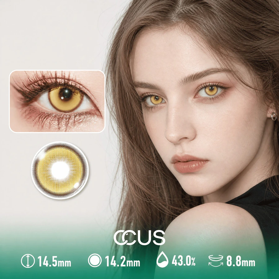 Cartagena Golden Hour Gold Contact Lenses - image 1