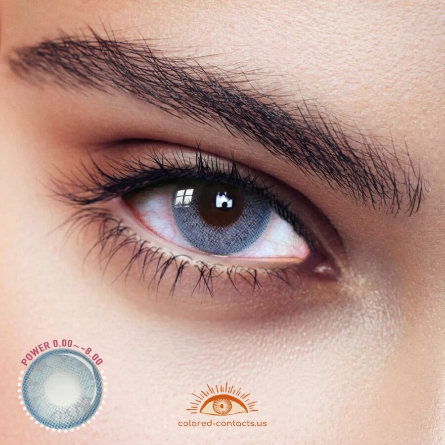 Daisy Blue Colored Contacts - image 1