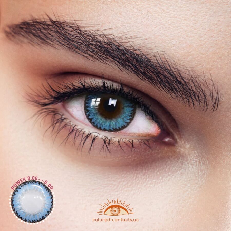 Dodo Blue Colored Contact Lens - image 1