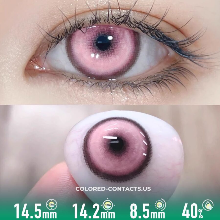 KOL Legend Pink Colored Contacts - image 1