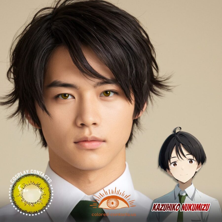 Kazuhiko Nukumizu Cosplay Brown Contact Lenses - image 1