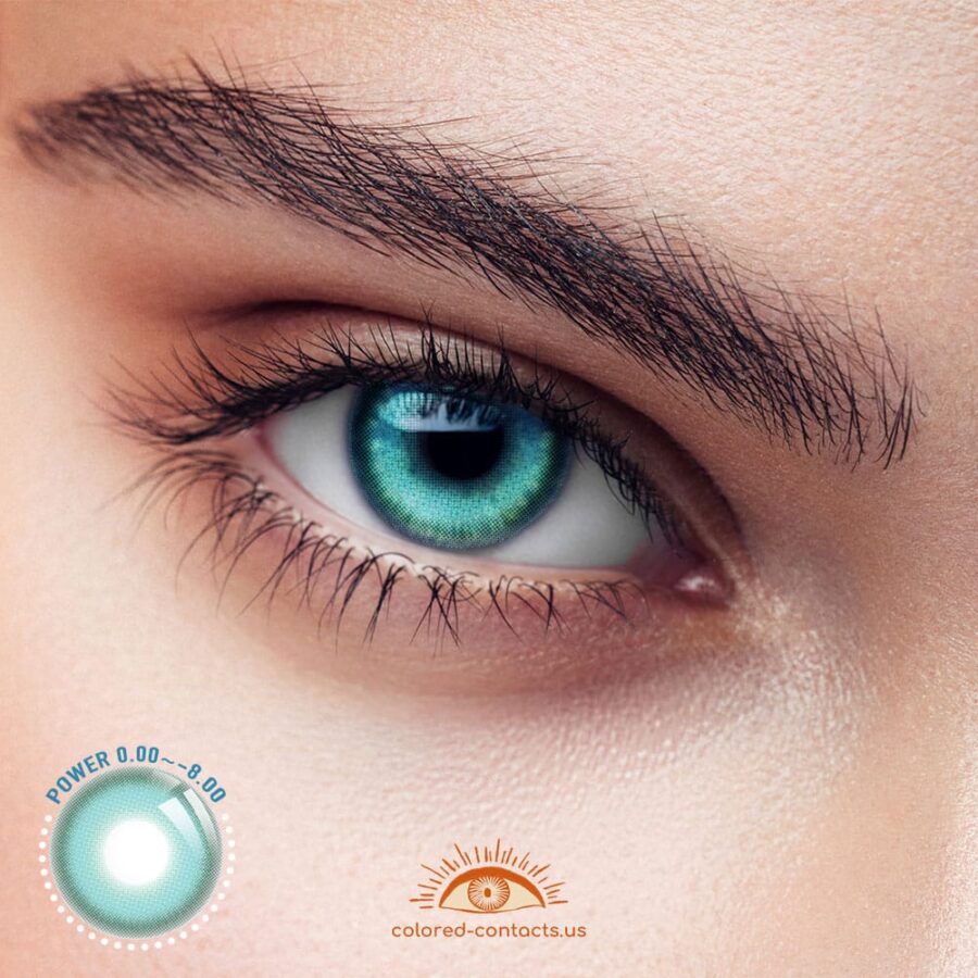 Myukicon Aqua Colored Contacts – 10Pcs - image 1