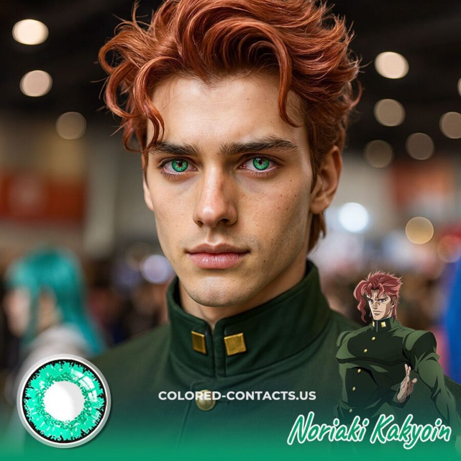 Noriaki Kakyoin Cosplay Contact Lenses - image 1