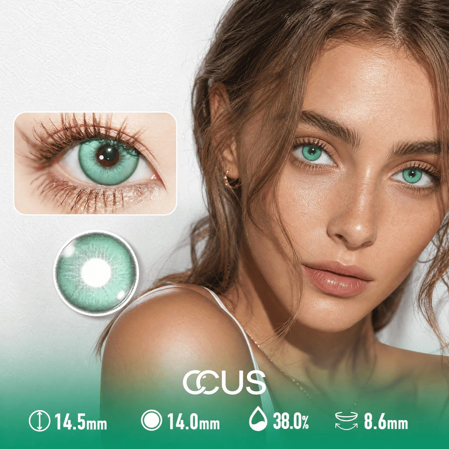 Provence Rain Green Contact Lenses - image 1