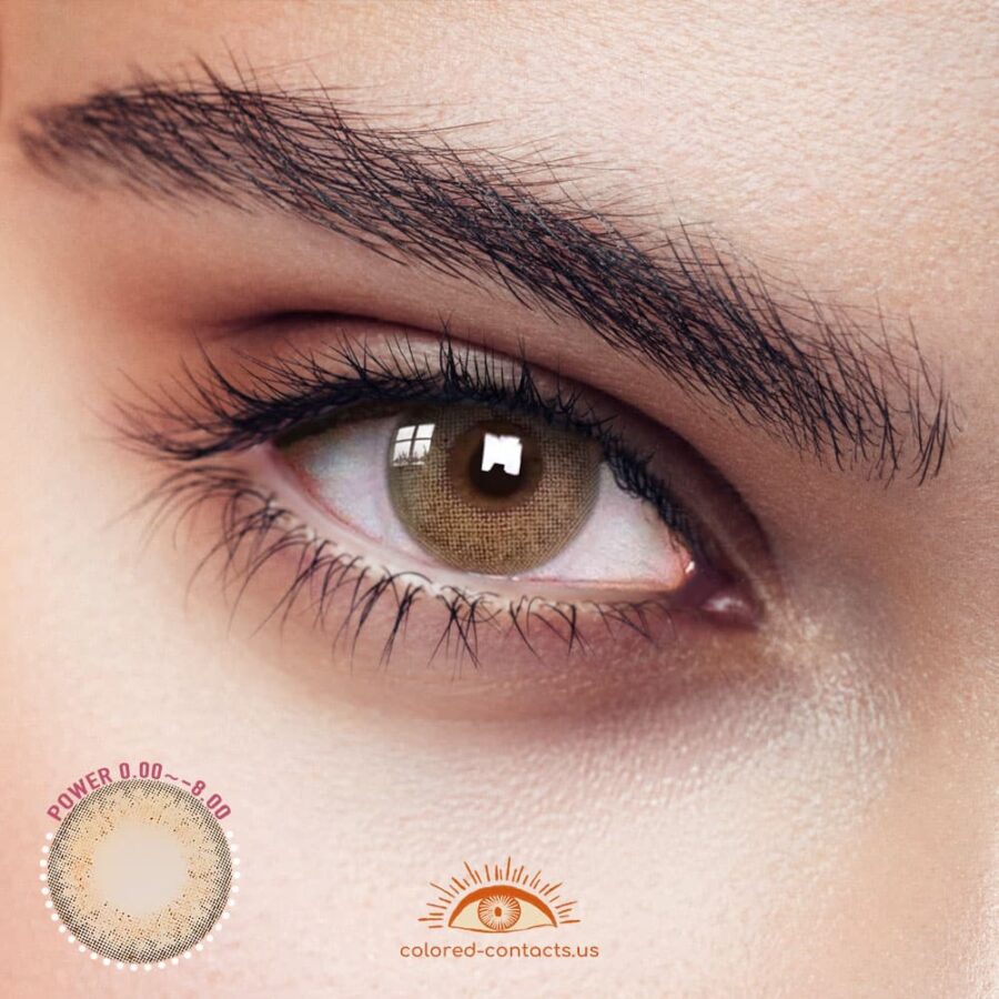 Rhapsody Brown Colored Contacts - image 1