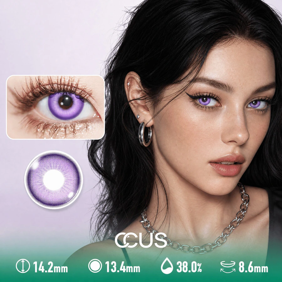 Solstice Milan Purple Contact Lenses - image 1