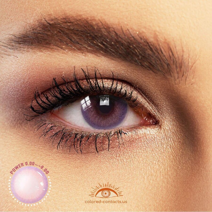 Sweetheart Purple-Grey Colored Contacts - image 1