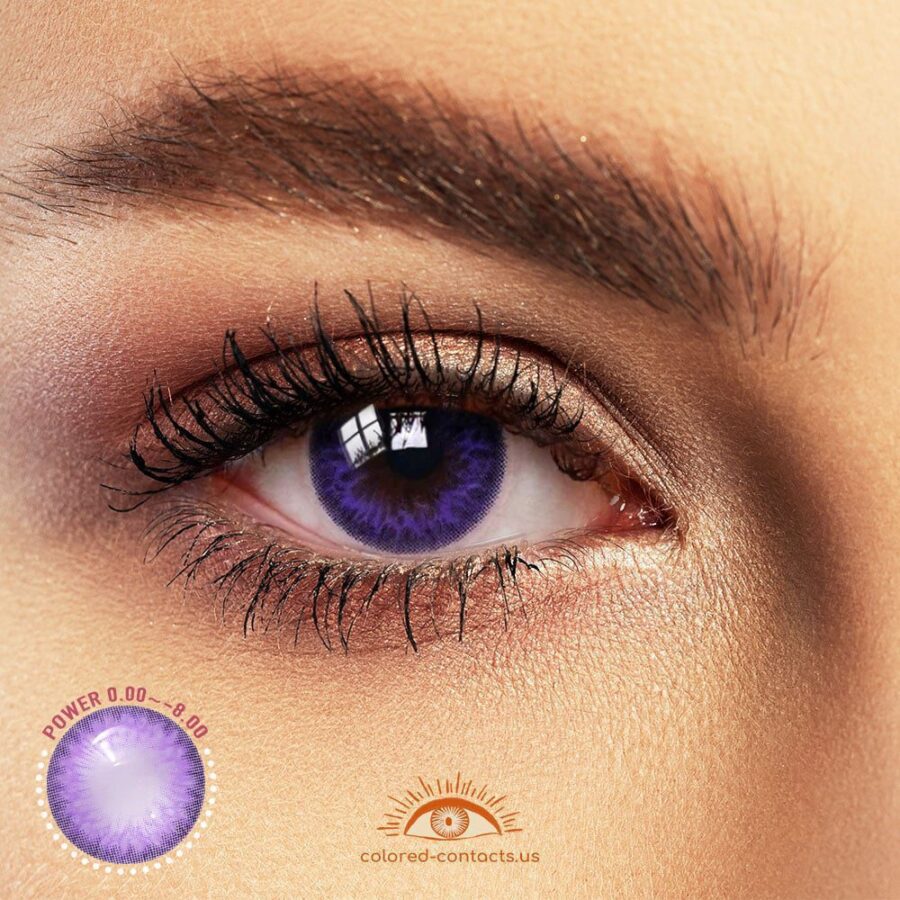 Tulip II Purple Colored Contacts - image 1