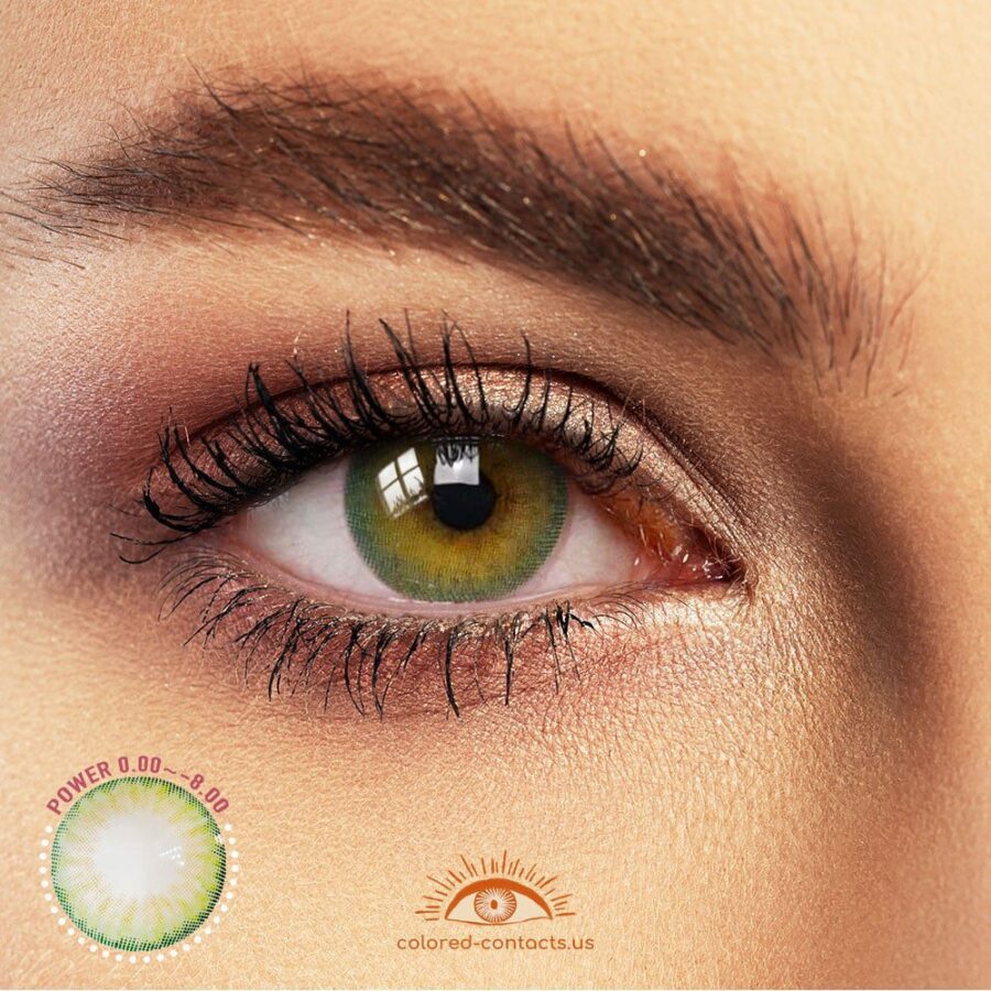Wonderland Green Colored Contacts - image 1