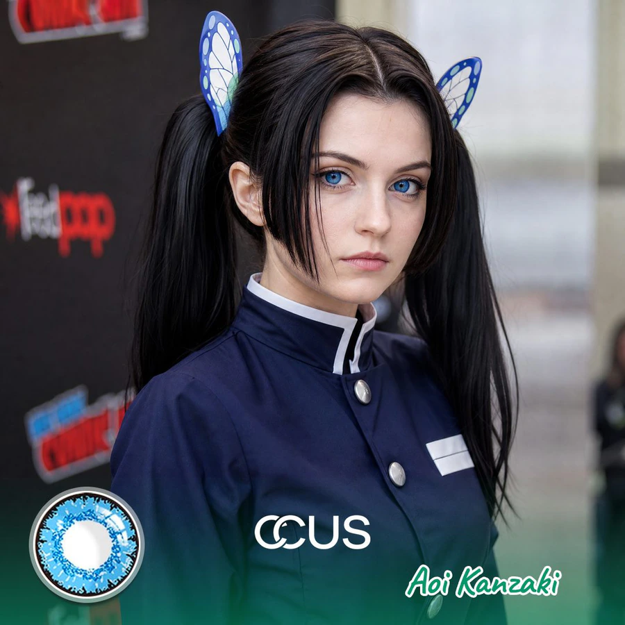 Aoi Kanzaki Cosplay Contact Lenses - image 1