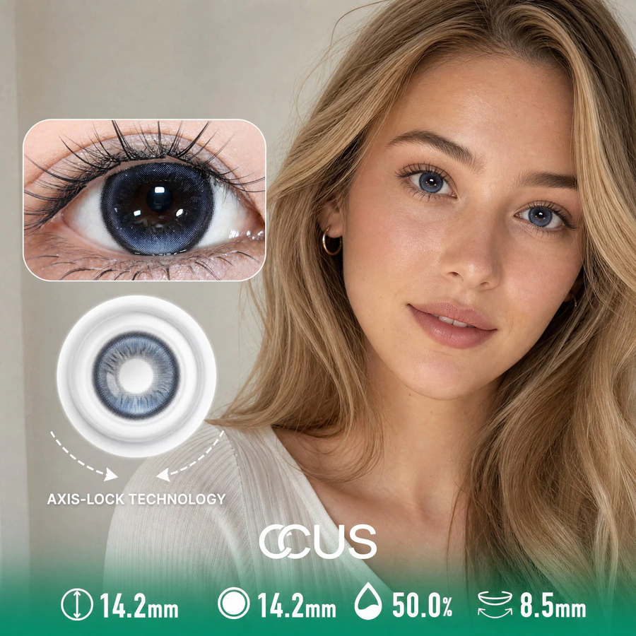Cottage Morning Azure Blue Contact Lenses - image 1