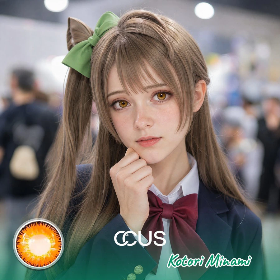 Kotori Minami Cosplay Contact Lenses - image 1