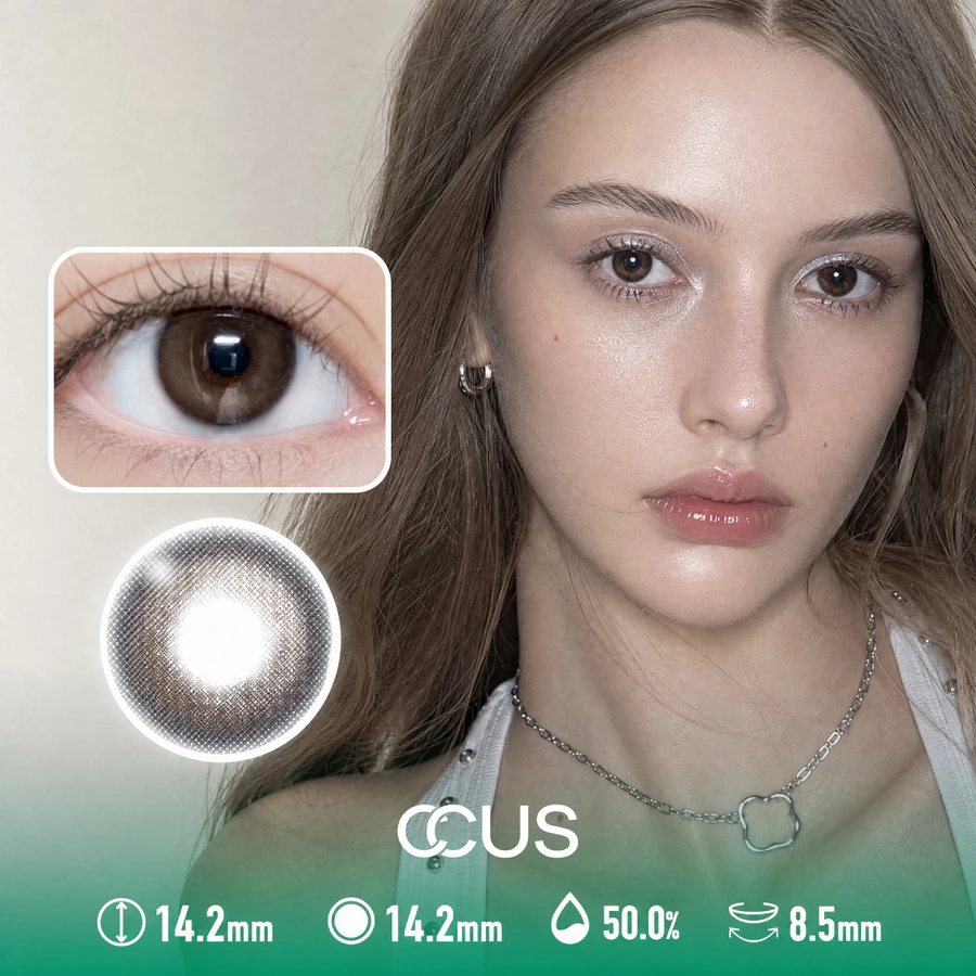Soft Focus Mocha Brown Contact Lenses - image 1