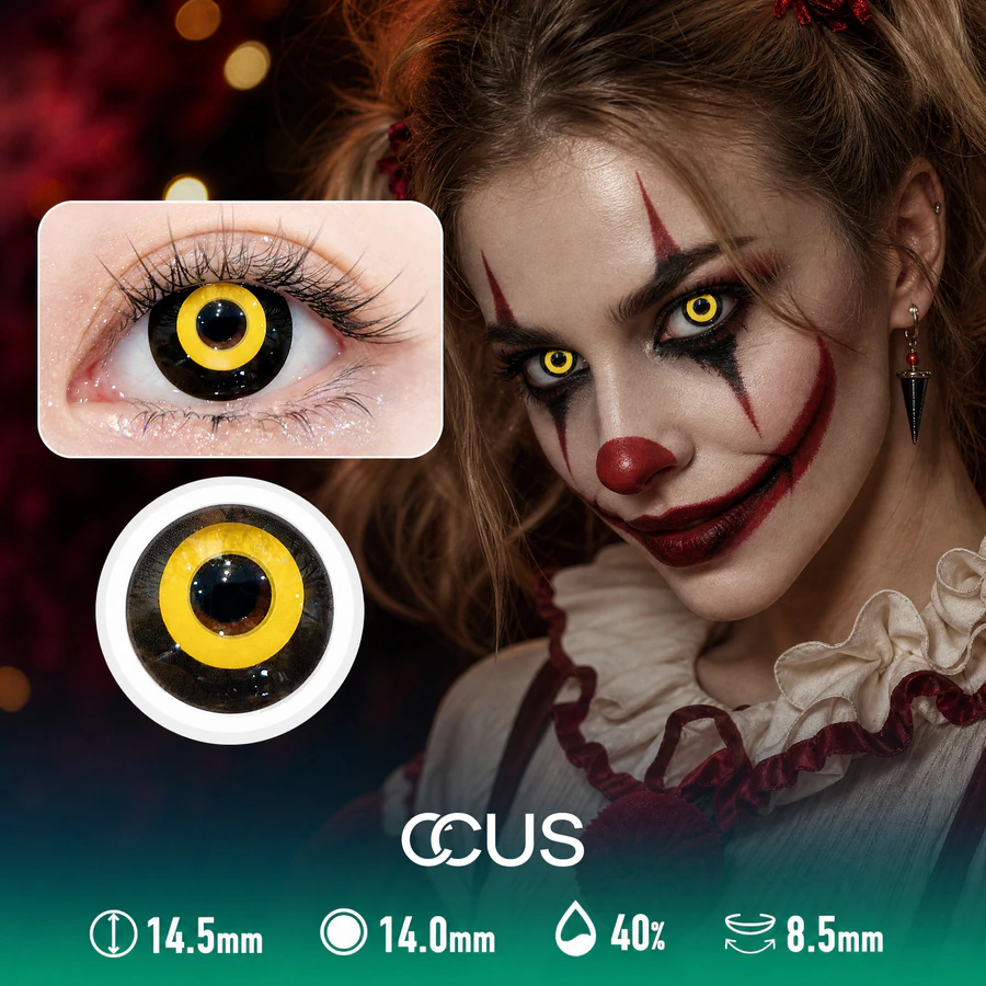 Yumeno Kyusaku Joker Cosplay Contact Lenses - image 1