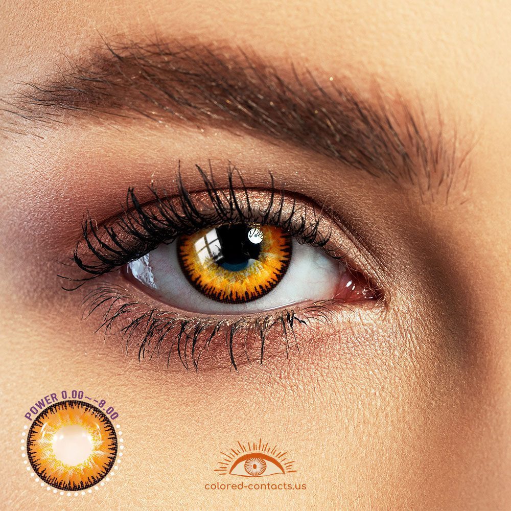 Zenitsu Agatsuma Cosplay Contacts - thumbnail 2
