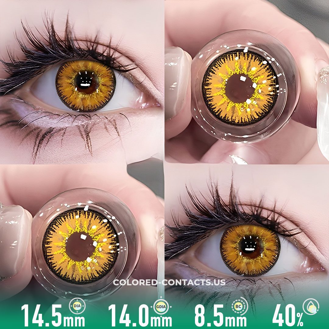 Zenitsu Agatsuma Cosplay Contacts - thumbnail 4